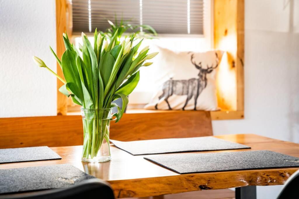 Neu Renoviertes Ferienhaus/Wohnunng Kleine Auszeit Sonnenbühl Eksteriør billede
