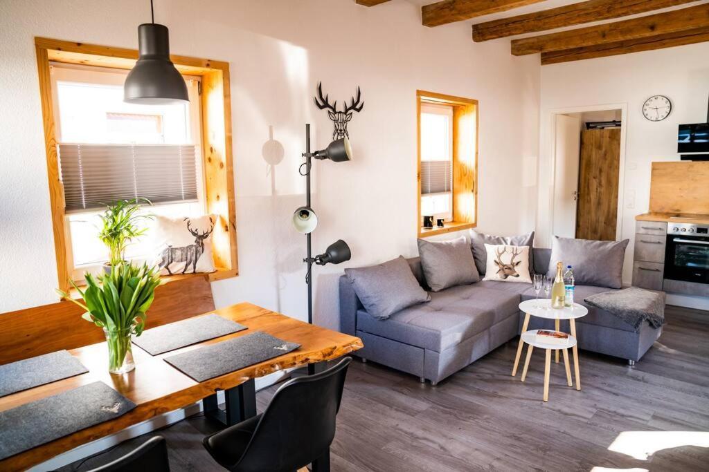 Neu Renoviertes Ferienhaus/Wohnunng Kleine Auszeit Sonnenbühl Eksteriør billede